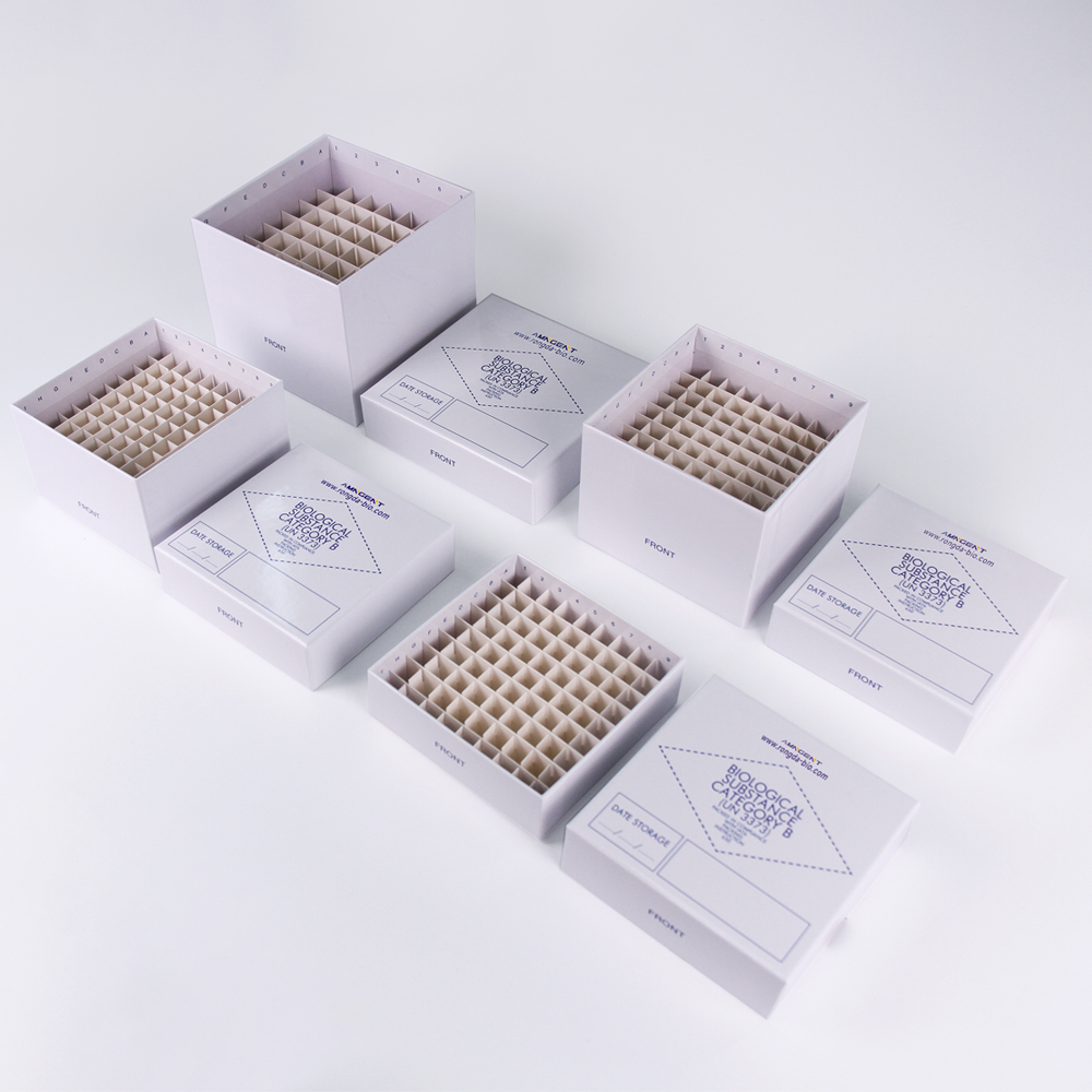 Carboard Cryo boxes