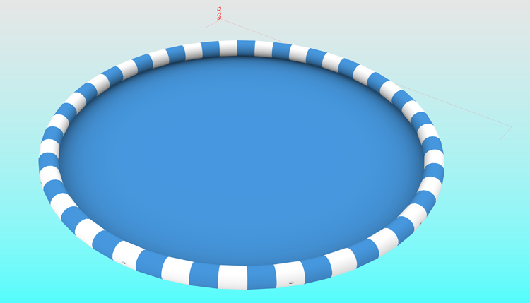 17m Dia.*0.8m Depth