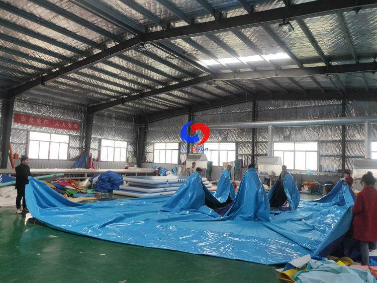 Outside : (L)10m×(W)10m×(H)1.32m / Inside : (L)5m×(W)5m×(H)1.32m