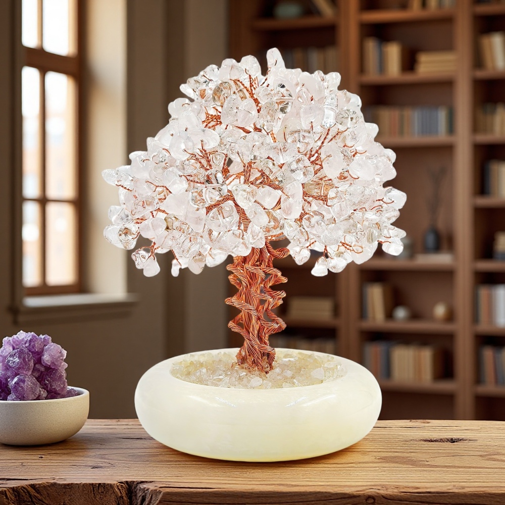 Clear Quartz Energy Cleansing & Amplification Tree