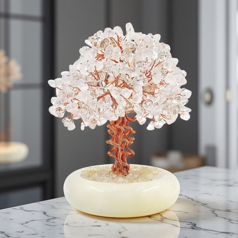 Clear Quartz Energy Cleansing & Amplification Tree