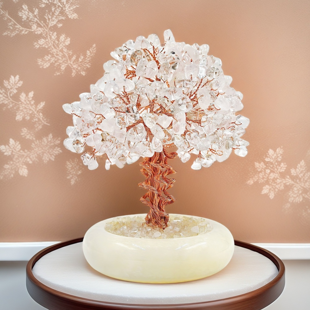 Clear Quartz Energy Cleansing & Amplification Tree