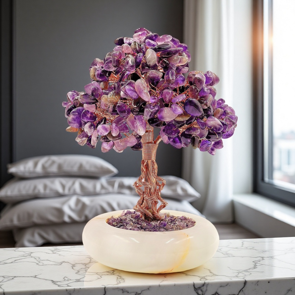 Amethyst Energy Cleansing & Protection Tree