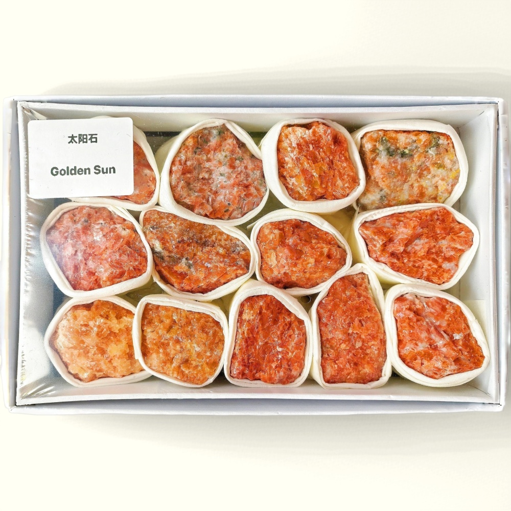 Sunstone Raw Crystals for Joy, Vitality & Abundance
