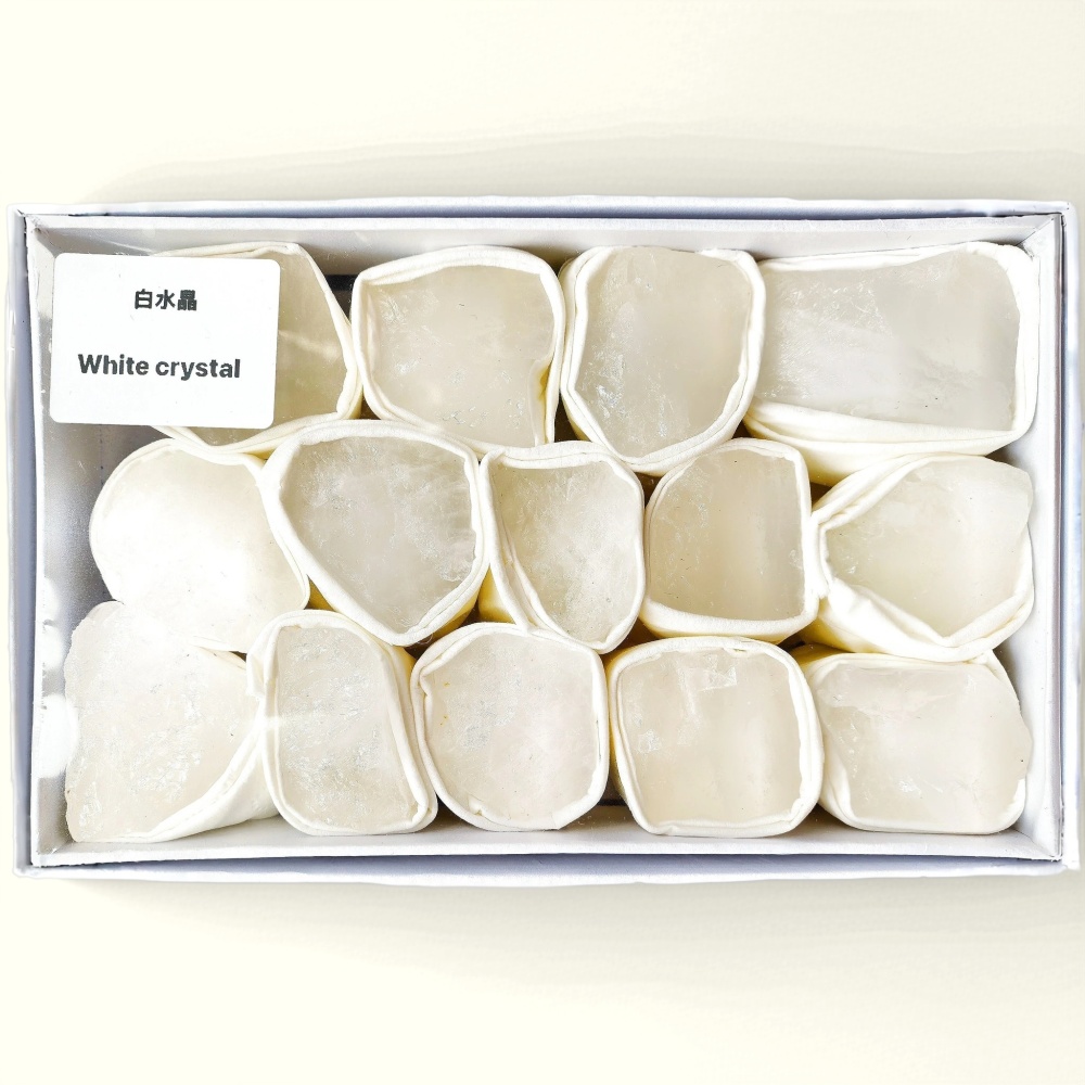 Natural Clear Quartz Rough Specimens, Master Healer Crystal Kit