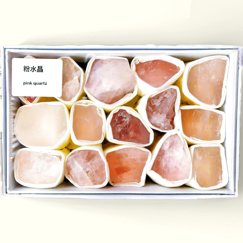Heart Chakra Pink Quartz Self-Love & Universal Love Stones