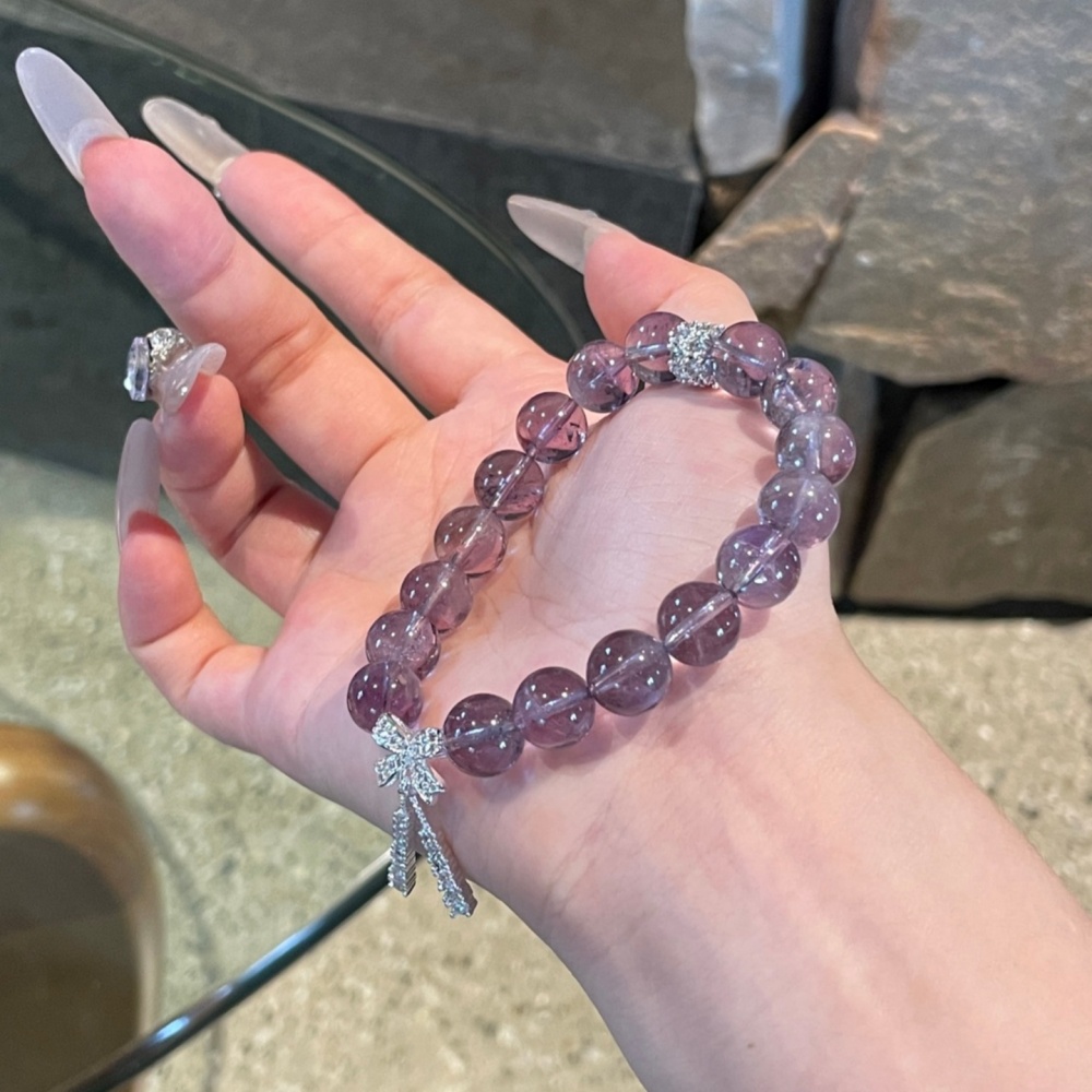 Spiritual Peace Light Lavender Amethyst Bracelet