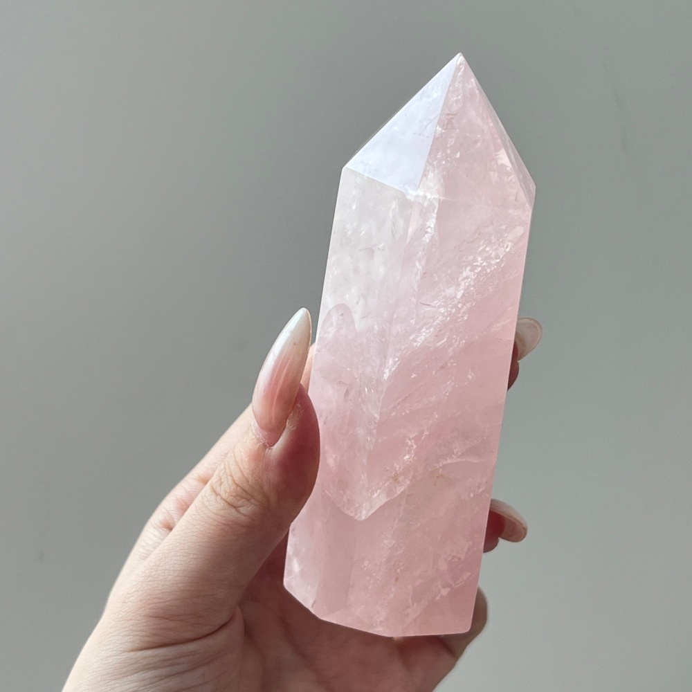 Love Vibe Rose Quartz Tower