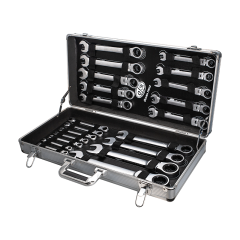Flexible Head Ratchet Wrench in Alu Box with Handle,Flexible Head Ratchet Wrench in Alu Box,ouma