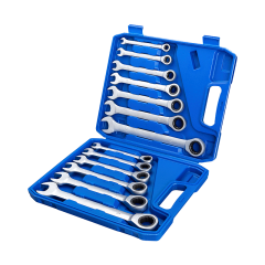 Fixed Head Ratchet Blow Molding Box Set,Matte ratchet wrench,ouma