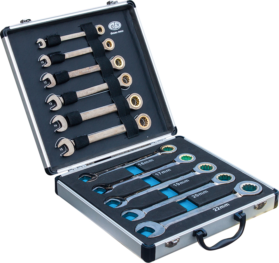 Fixed Head Ratchet Wrench in Alu Box,Fixed Head Ratchet Wrench in Alu Box,ouma