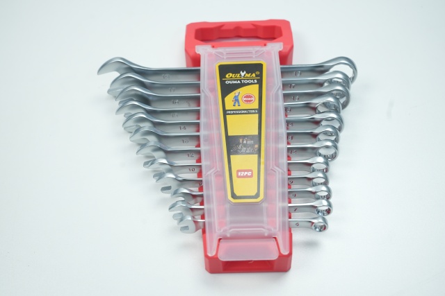 Combination wrench Plastic rack packaing set,Combination wrench Plastic rack packaing set,ouma