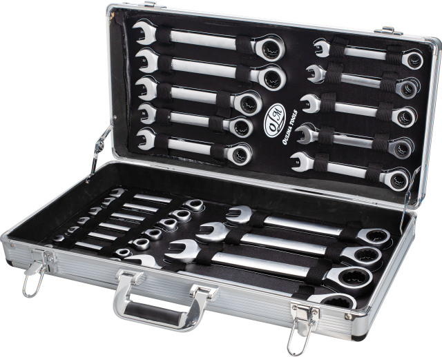 Fixed Head Ratchet Wrench in Alu Box,Fixed Head Ratchet Wrench in Alu Box,ouma