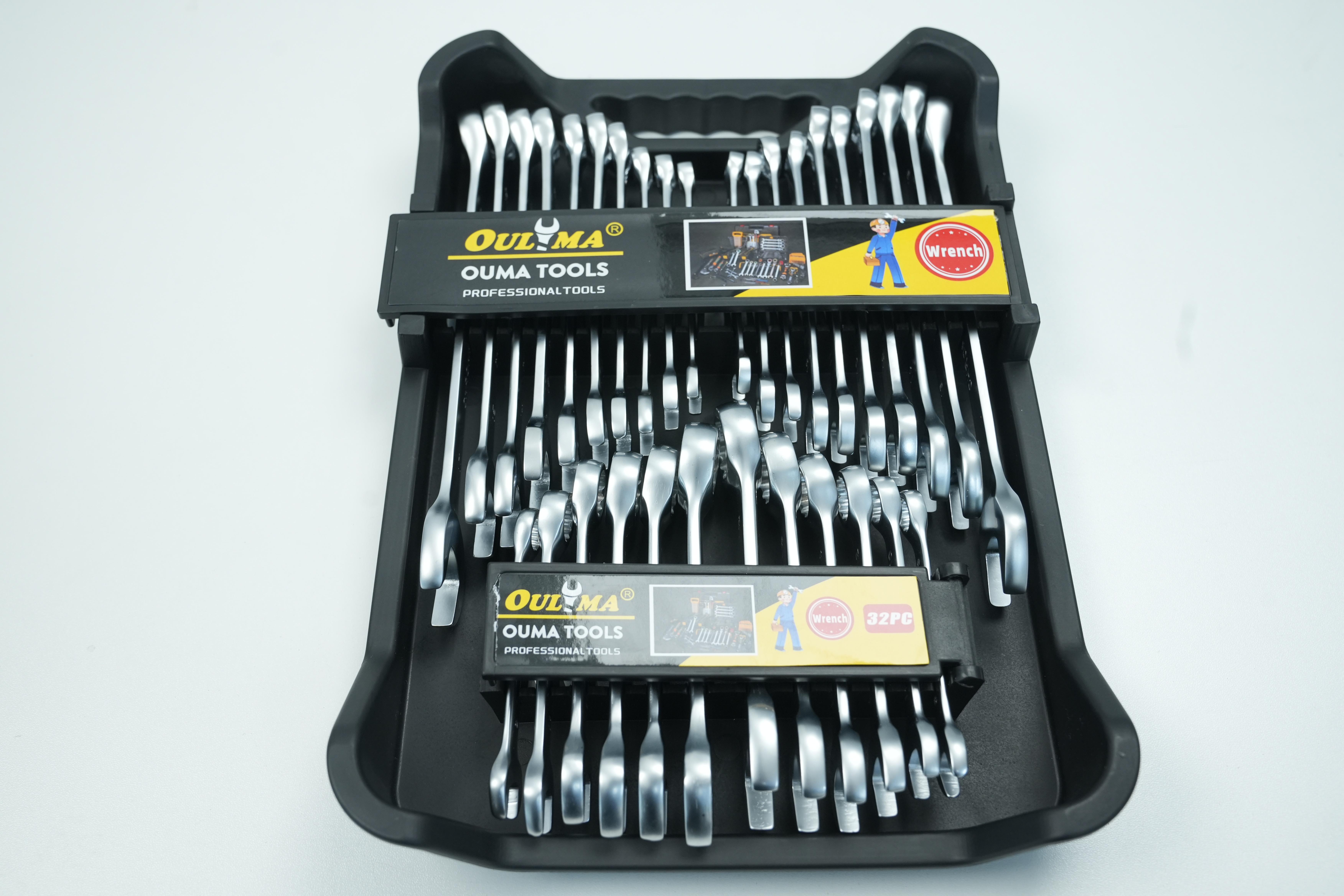 Combination wrench Plastic rack packaing set,Combination wrench Plastic rack packaing set,ouma