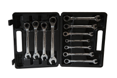 Fixed Head Ratchet Blow Molding Box Set,Matte ratchet wrench,ouma