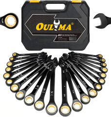 Fixed Head Ratchet Blow Molding Box Set,Matte ratchet wrench,ouma