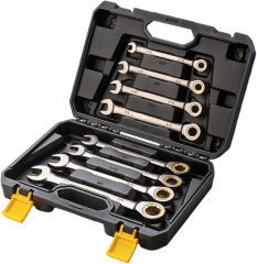 Fixed Head Ratchet Blow Molding Box Set,Matte ratchet wrench,ouma