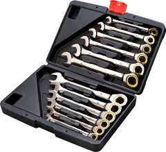 Fixed Head Ratchet Blow Molding Box Set,Matte ratchet wrench,ouma