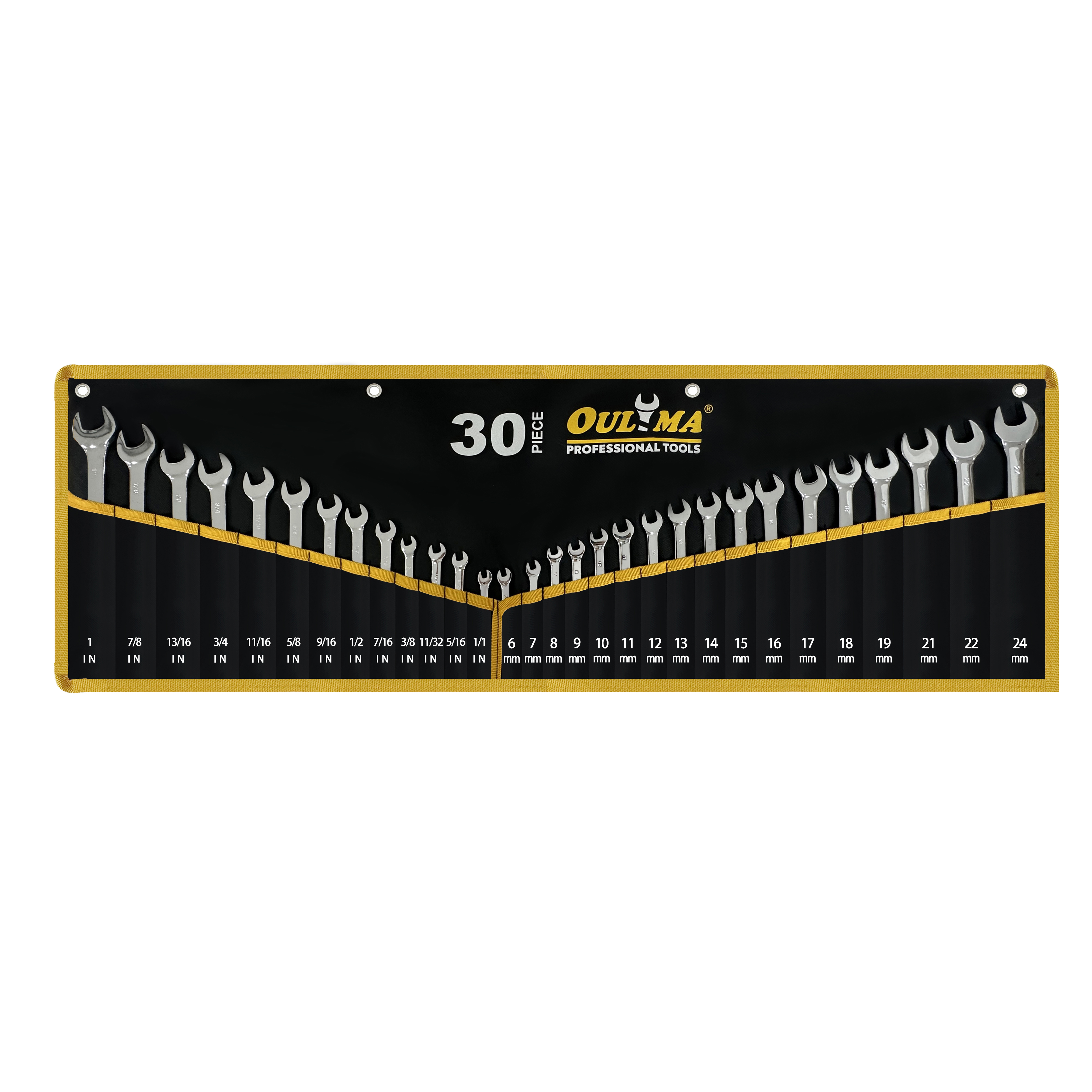 24/30 Pcs Combination Wrench Set Heavy Duty Metric&SAE wrench for car repair,24/30 Pcs Combination Wrench Set Heavy Duty Metric&SAE for car repair,ouma