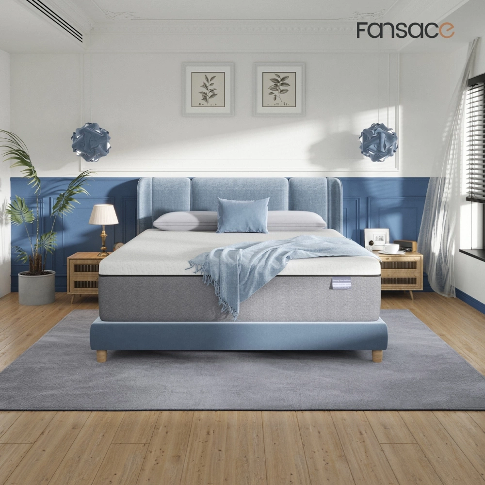 【FirmCare Series】10 inch Gel Memory Foam Mattress for Pressure Relief & Back Pain Washable Breathable Cover With Non-Slip Bottom No-Fiberglass