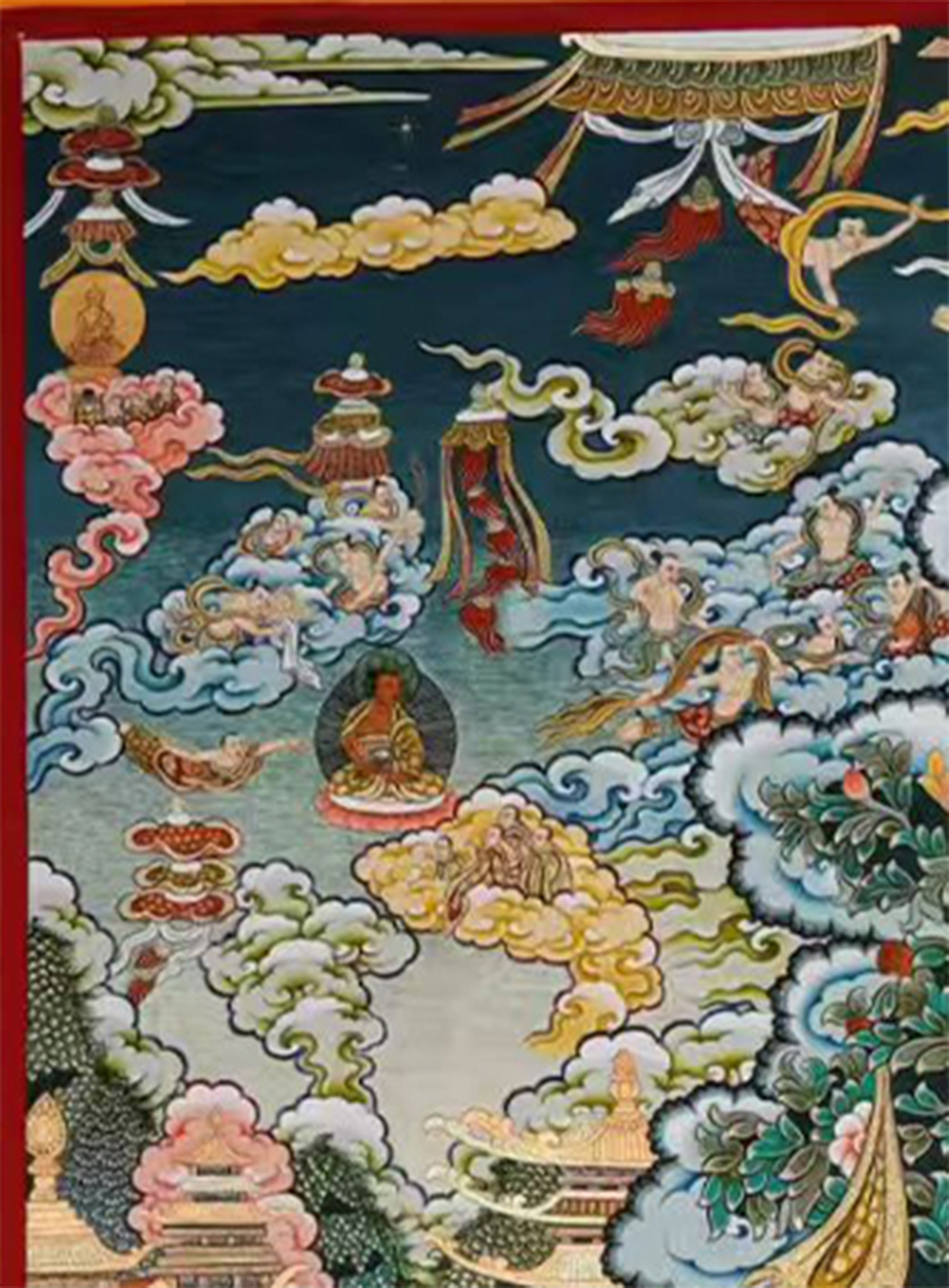 Amitabha Buddha Thangka | The Buddha of Boundless Compassion and Light