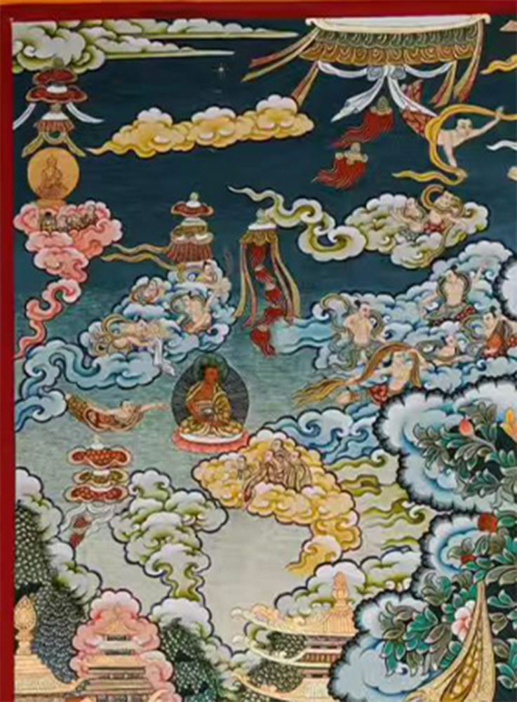 Amitabha Buddha Thangka | The Buddha of Boundless Compassion and Light