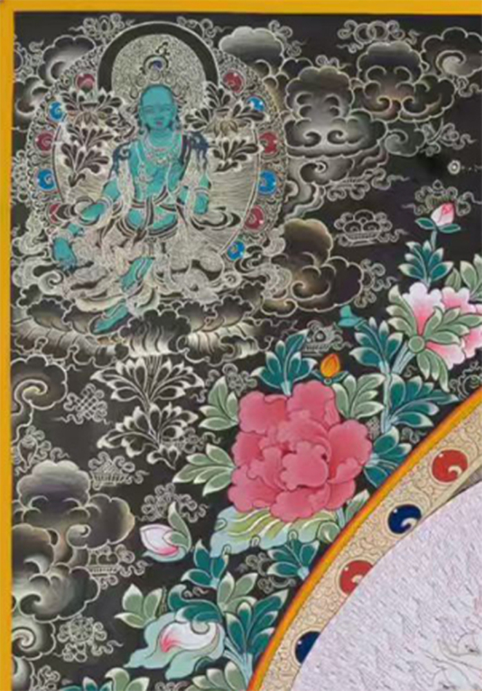 Tibetan Bodhisattva 1000 Armed Avalokiteshvara | Compassionate Protector of All Beings