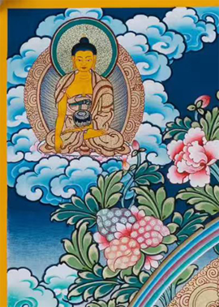 Tantric Guru Padmasambhava Thangka | Sacred Symbol of Wisdom and Transformation
