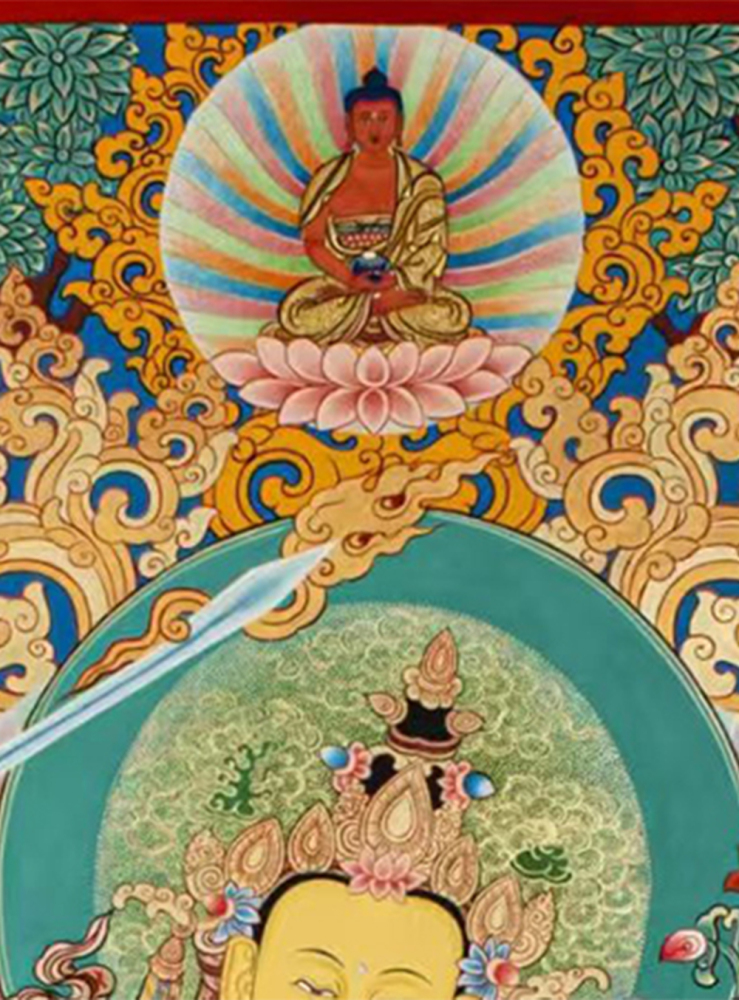 The Great Three Bodhisattvas | Manjushri, Avalokiteshvara & Vajrapani
