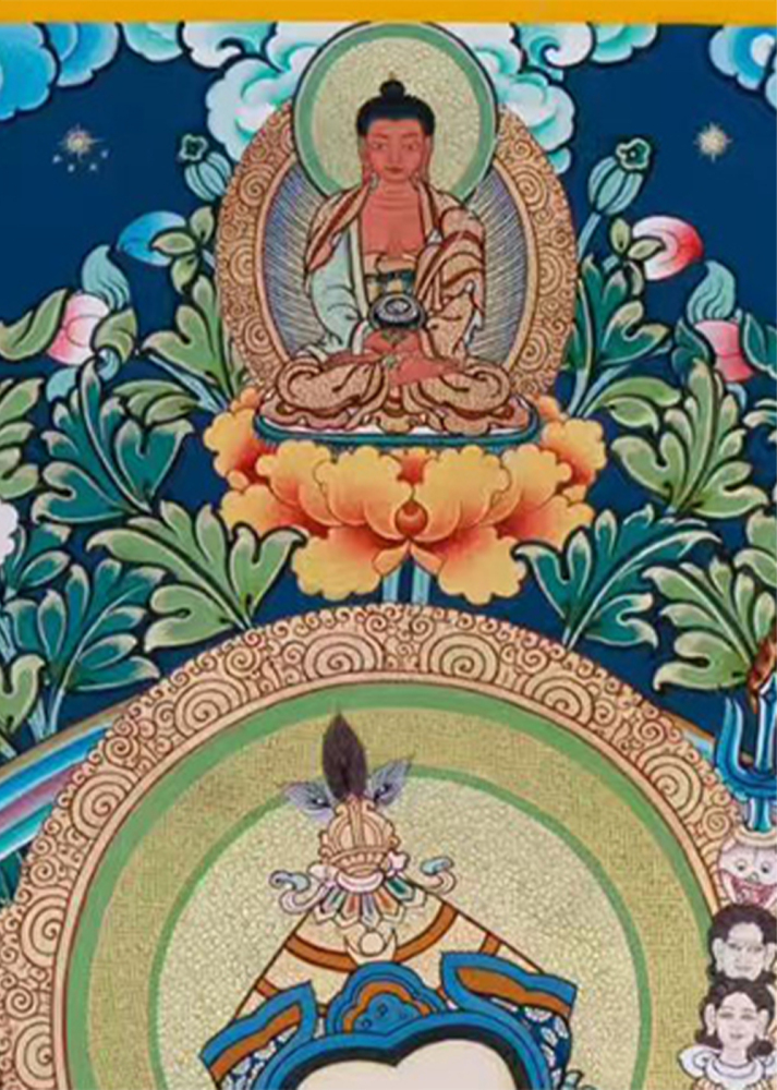 Tantric Guru Padmasambhava Thangka | Sacred Symbol of Wisdom and Transformation