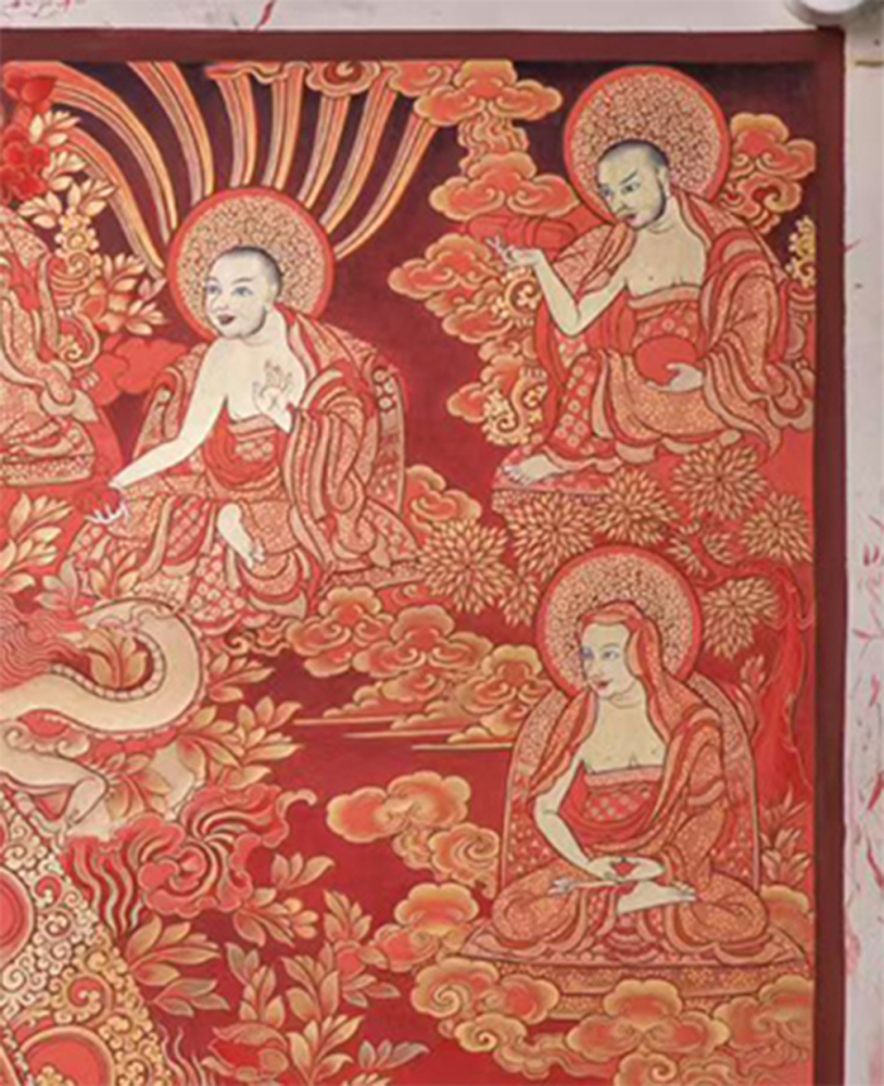 Shakyamuni Buddha With Disciples | Symbol of Enlightenment and Inner Peace