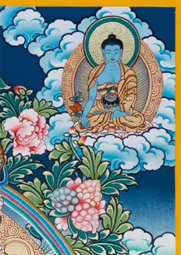 Tantric Guru Padmasambhava Thangka | Sacred Symbol of Wisdom and Transformation