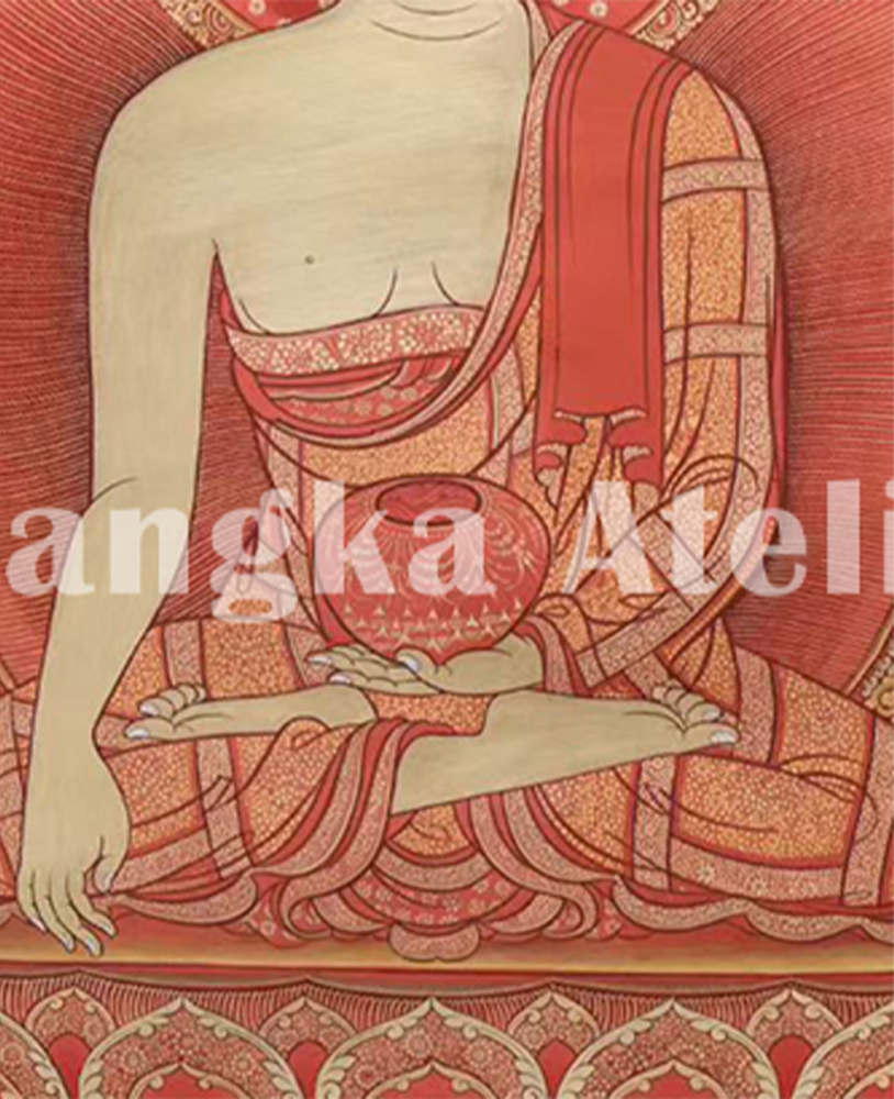 Shakyamuni Buddha With Disciples | Symbol of Enlightenment and Inner Peace