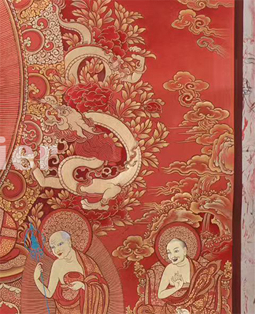 Shakyamuni Buddha With Disciples | Symbol of Enlightenment and Inner Peace