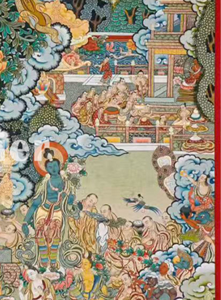 Amitabha Buddha Thangka | The Buddha of Boundless Compassion and Light