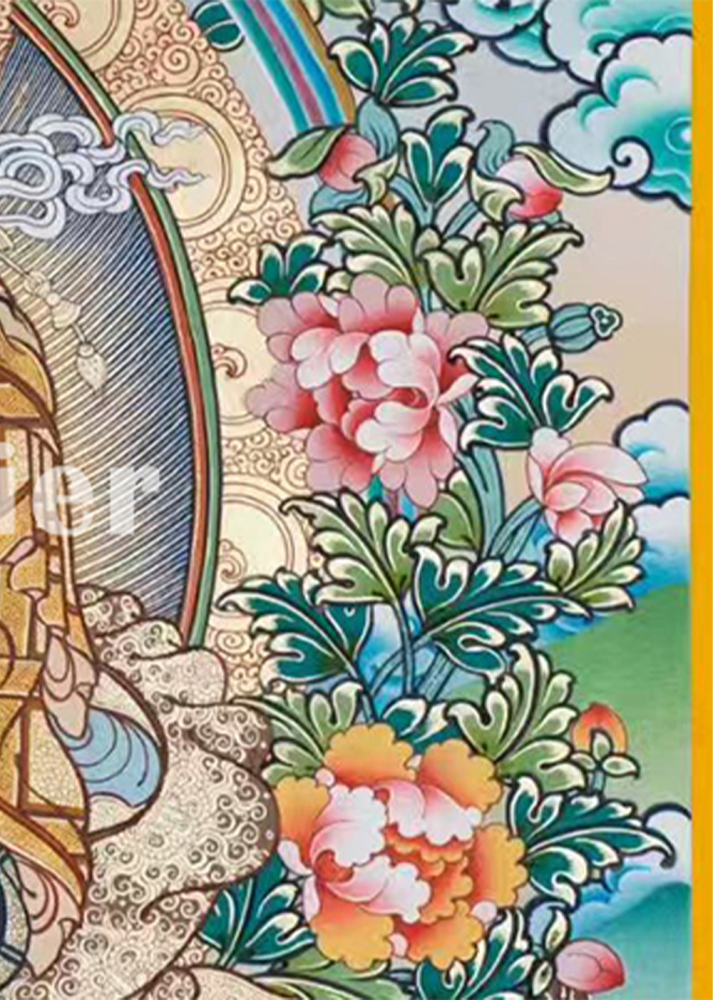 Tantric Guru Padmasambhava Thangka | Sacred Symbol of Wisdom and Transformation