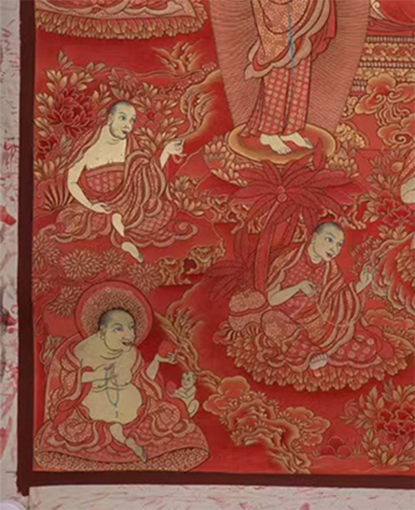 Shakyamuni Buddha With Disciples | Symbol of Enlightenment and Inner Peace