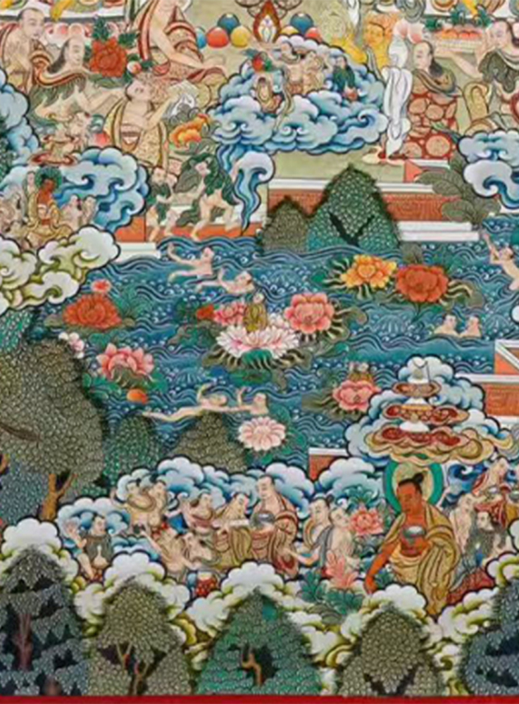 Amitabha Buddha Thangka | The Buddha of Boundless Compassion and Light