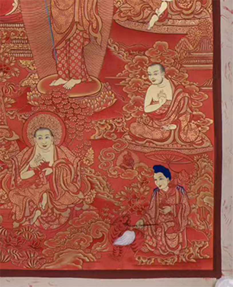 Shakyamuni Buddha With Disciples | Symbol of Enlightenment and Inner Peace