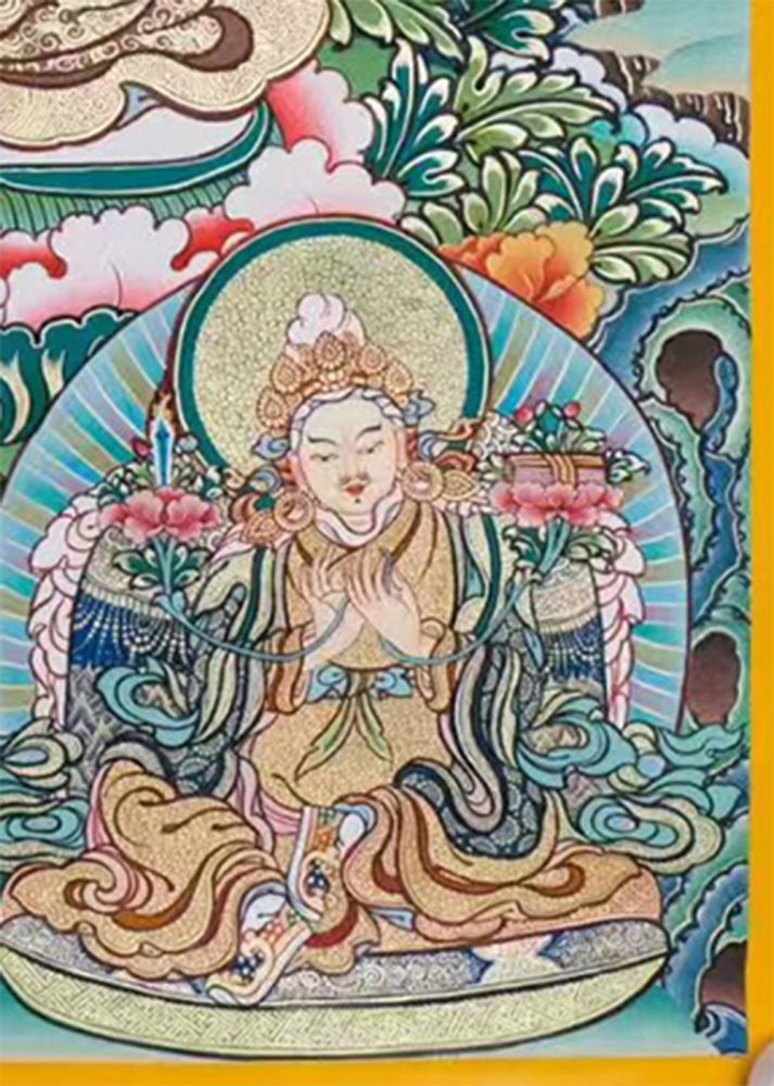 Tantric Guru Padmasambhava Thangka | Sacred Symbol of Wisdom and Transformation