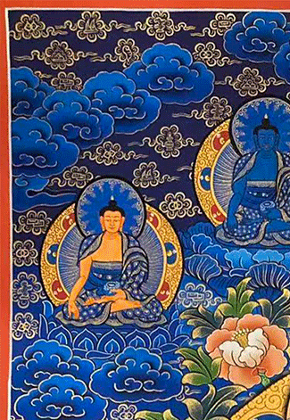 Hand-Painted Thangka of Manjushri Bodhisattva | Great Wisdom ▏Helps Cut Through Ignorance and Suffering ▏Maintains a Pure Heart