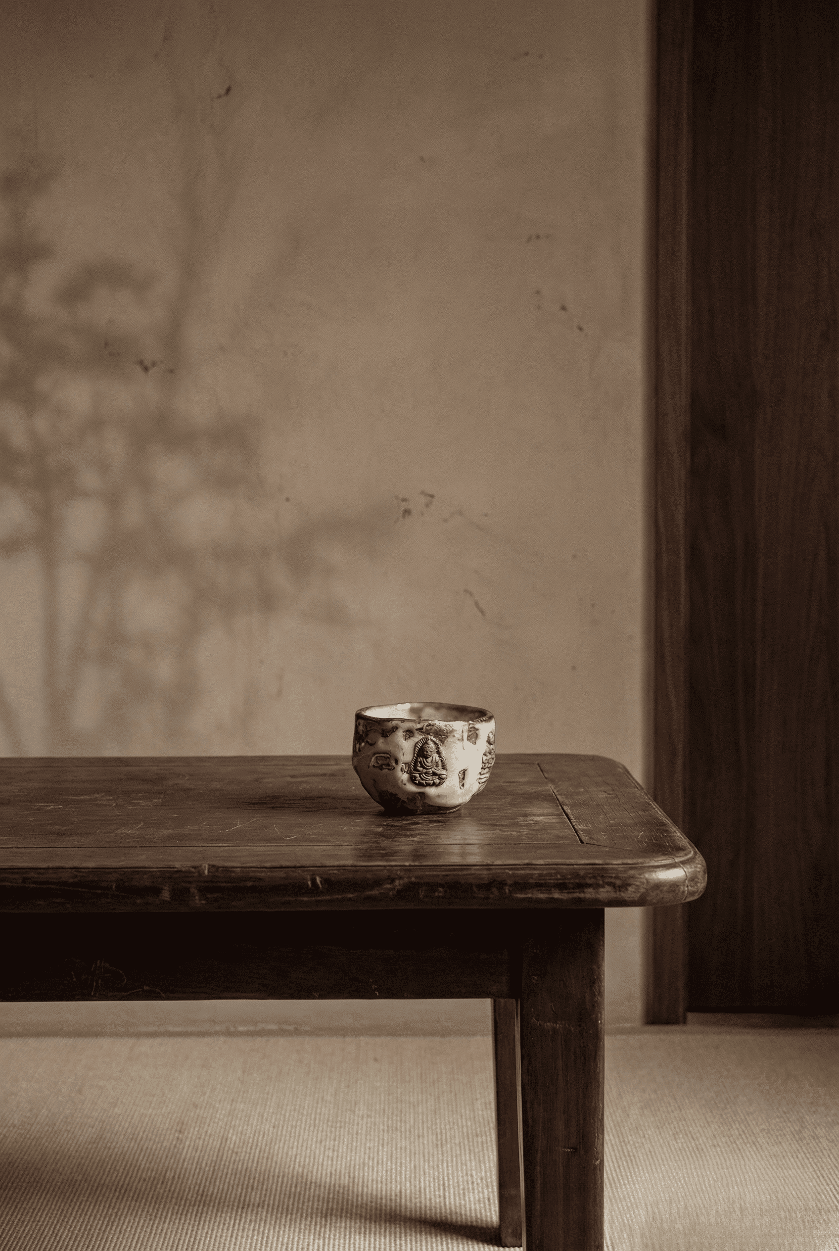 Calm ceramic tea cup care pin with a rustic Wabi Sabi style, showing a cherished pottery cup and soft, peaceful details. Useful for anyone wanting tea cup care ideas, ceramic maintenance tips, and a mindful tea ritual.