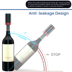 Electric Auto Vacuum Pump Wine Bottle Stopper