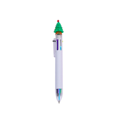 6 Colors Refills Christmas Gift Pen