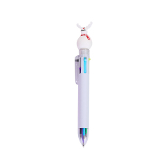6 Colors Refills Christmas Gift Pen