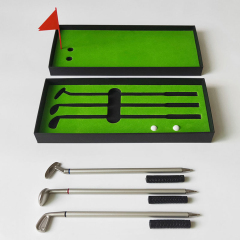 Golf Ballpoint Pens Gift Set