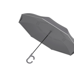 Inverted Umbrella with C-Shaped Handle