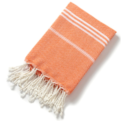Turkish Cotton Beach Towel with Tassels
