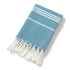 Turkish Cotton Beach Towel with Tassels