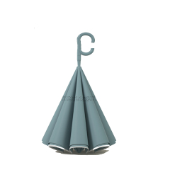 Inverted Umbrella with C-Shaped Handle